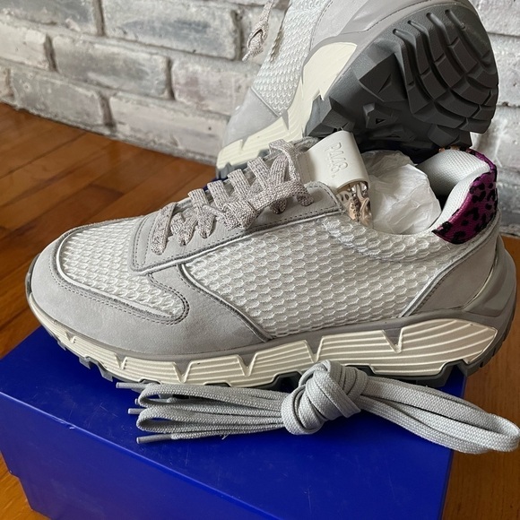 P448 Jackson Reflector Leopard Sneakers size EU 37 US 7 new in box - Picture 2 of 13